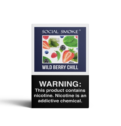 Social Smoke Tobacco  Wild Berry Chill  50G