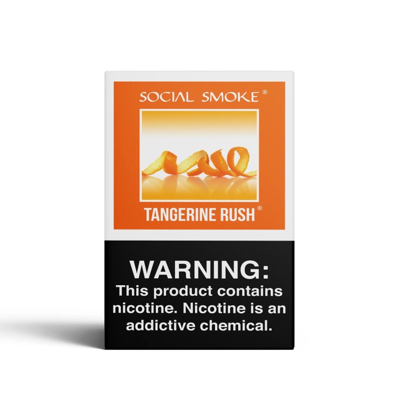 Social Smoke Tobacco  Tangerine Rush  50G