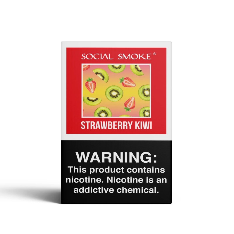 Social Smoke Tobacco  Strawberry Kiwi  50G