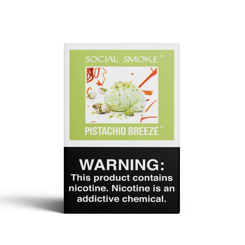 Social Smoke Tobacco  Pistachio Breeze  50G