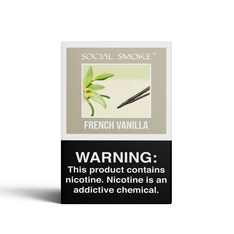 Social Smoke Tobacco  French Vanilla  50G