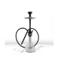 KOSSER WOODEN HOOKAH Black&silver