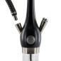 KOSSER WOODEN HOOKAH Black&silver