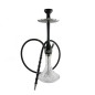 KOSSER WOODEN HOOKAH Black&silver