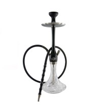 KOSSER WOODEN HOOKAH Black&silver