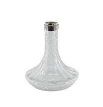 K0SSER WOODEN HOOKAH White&Silver