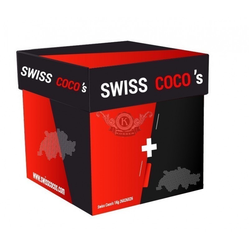 CHARBON SWISS COCO'S 26X26X26 1KG