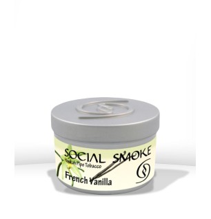 SOCIAL SMOKE FRENCH VANILLA 250G