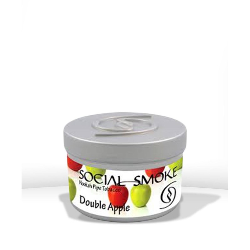 SOCIAL SMOKE DOUBLE APPLE 100G