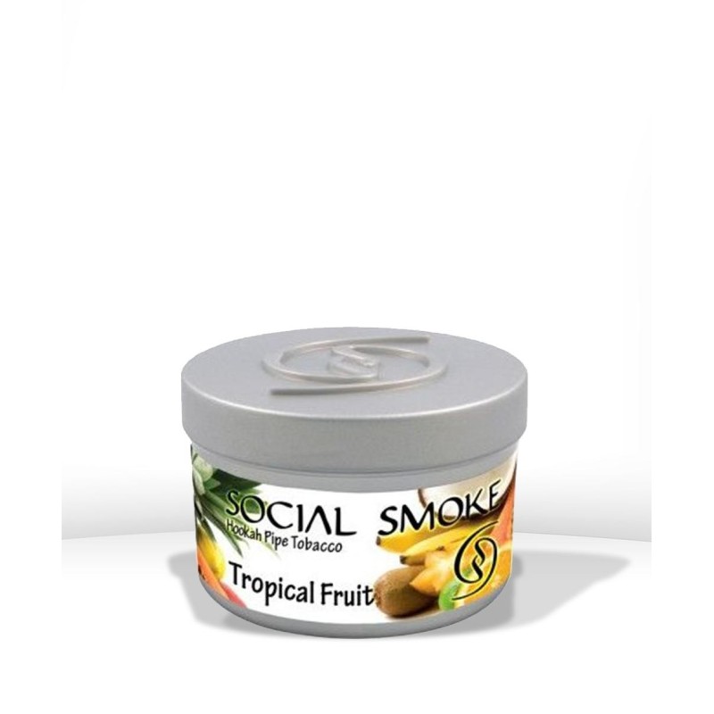 SOCIAL SMOKE TROPICAL FRUIT 100G