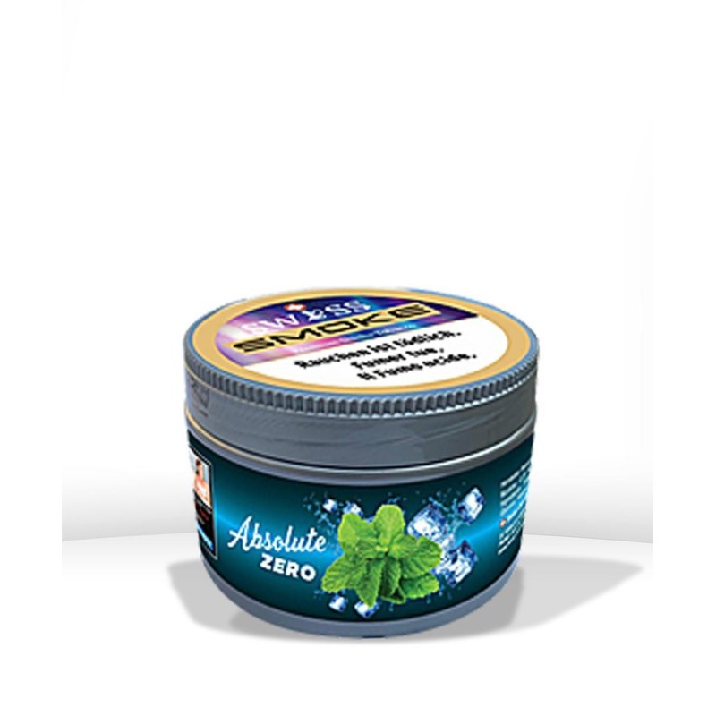 Swiss Smoke Shisha Tabak – Absolute Zero 100G