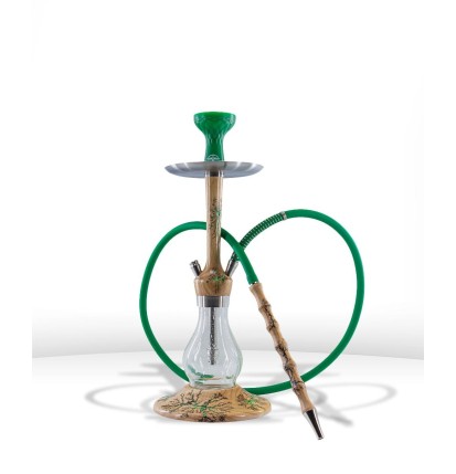 KOSSER LIGHTING WOODEN HOOKAH