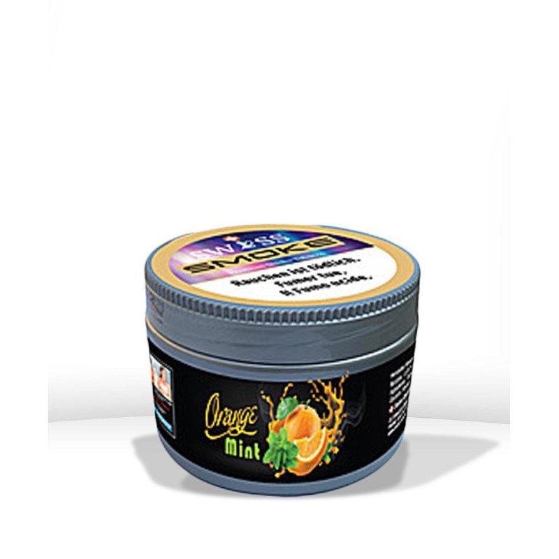 Swiss Smoke Shisha Tabak – Orange Mint 200G