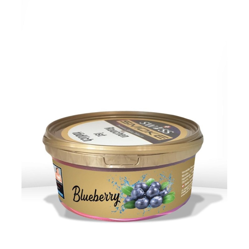 SWISS SMOKE SHISHA TABAK – BLUEBERRY 1000G