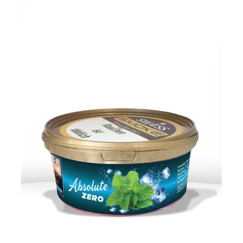 SWISS SMOKE SHISHA TABAK – ABSOLUTE ZERO 1000G