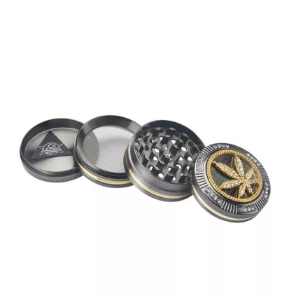 Champ High – Golden Leaf Grinder 50mm