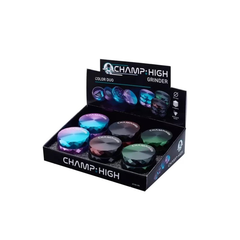 Champ High – Color Duo Alu Grinder 53mm (Display 6)