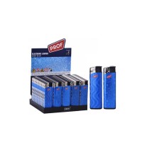 BRIQUET PROF À GAZ BLEU BRILLANT 50PCS