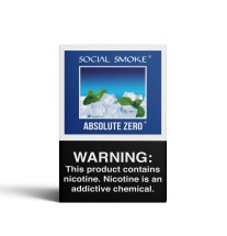 Social Smoke Tobacco  Absolute Zero  50G