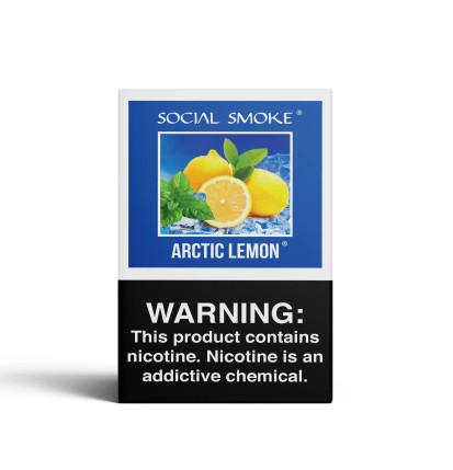 Social Smoke Tobacco  Artic Lemon  50G