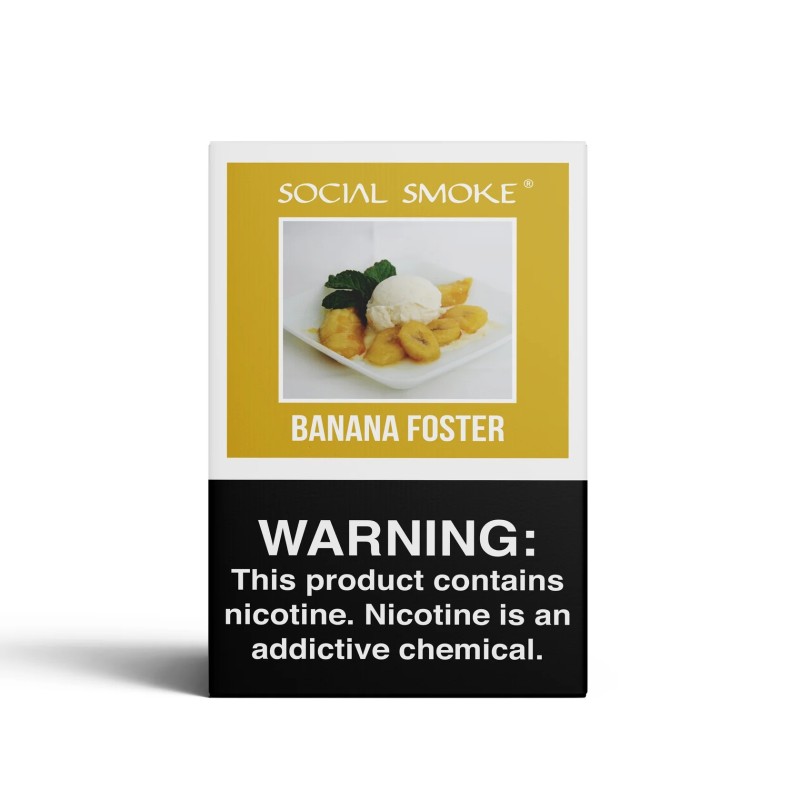 Social Smoke Tobacco  Banana Foster  50G