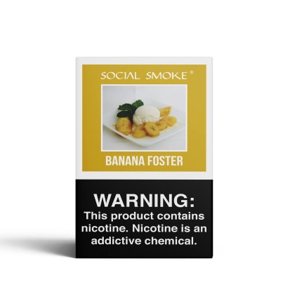 Social Smoke Tobacco  Banana Foster  50G