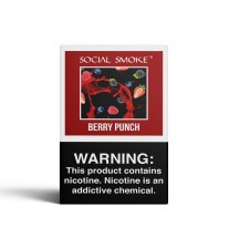 Social Smoke Tobacco  Berry Punch  50G