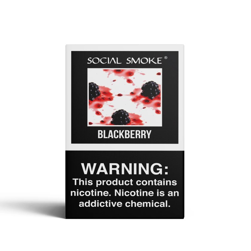 Social Smoke Tobacco  Blackberry  50G