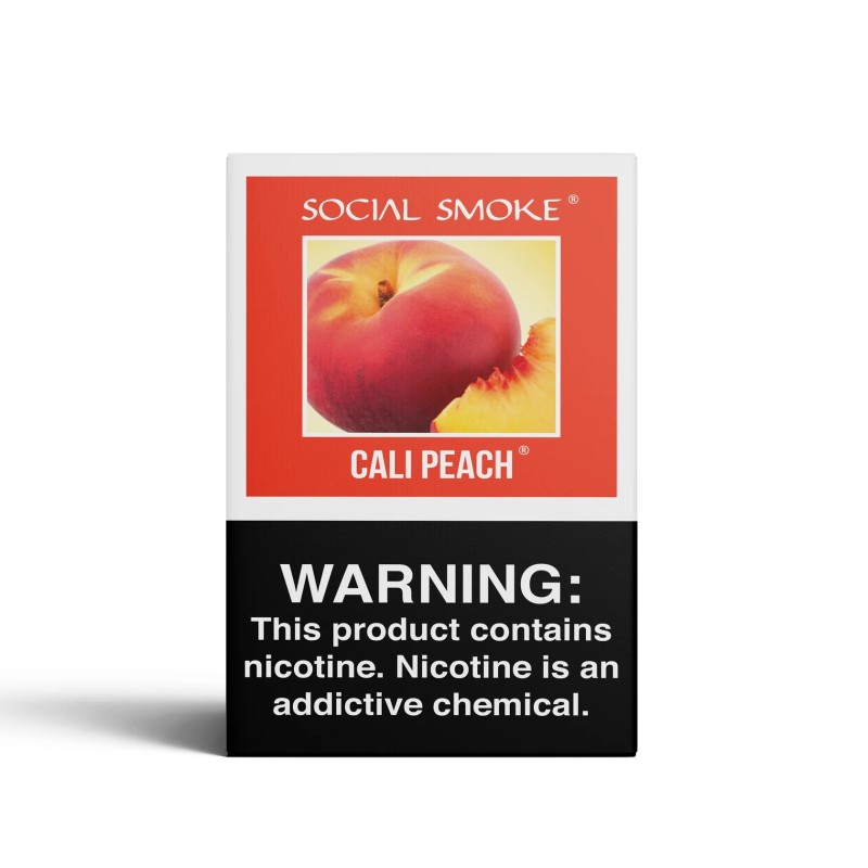 Social Smoke Tobacco  Cali Peach  50G