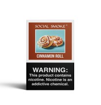 Social Smoke Tobacco  Cinnamon Roll  50G