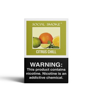 Social Smoke Tobacco  Citrus Chill  50G