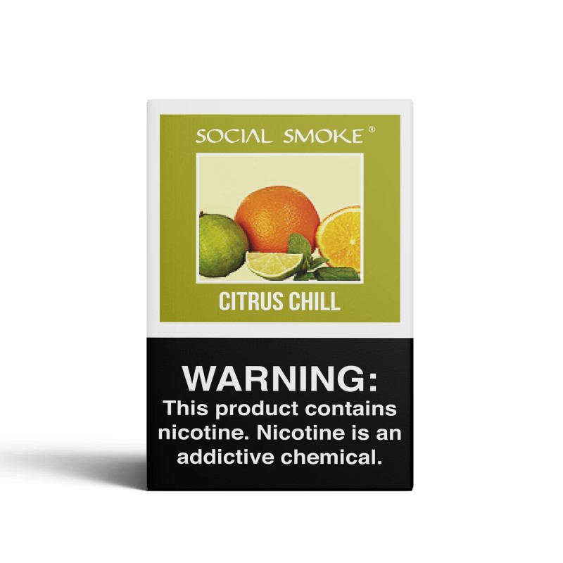 Social Smoke Tobacco  Citrus Chill  50G