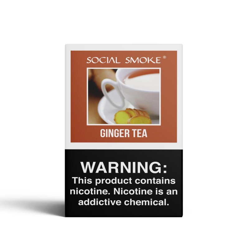 Social Smoke Tobacco  Ginger Tea  50G