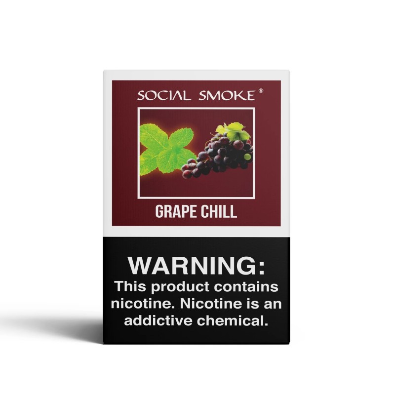 Social Smoke Tobacco  Grape Chill  50G