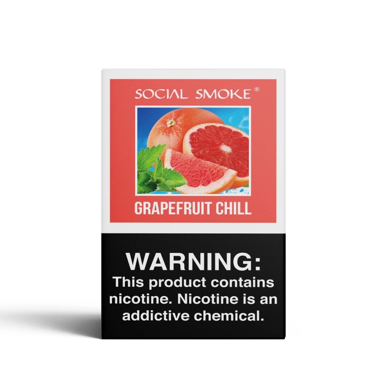 Social Smoke Tobacco  Grapefruit Chill  50G