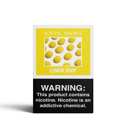 Social Smoke Tobacco  Lemon Drop  50G