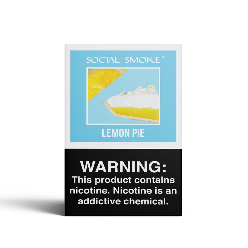 Social Smoke Tobacco  Lemon Pie  50G