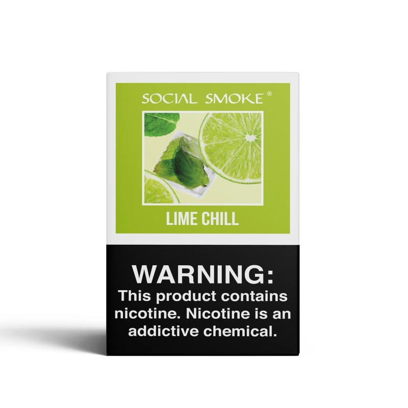 Social Smoke Tobacco  Lime Chill  50G