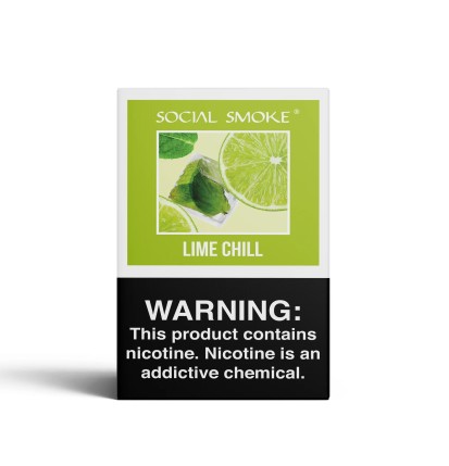 Social Smoke Tobacco  Lime Chill  50G